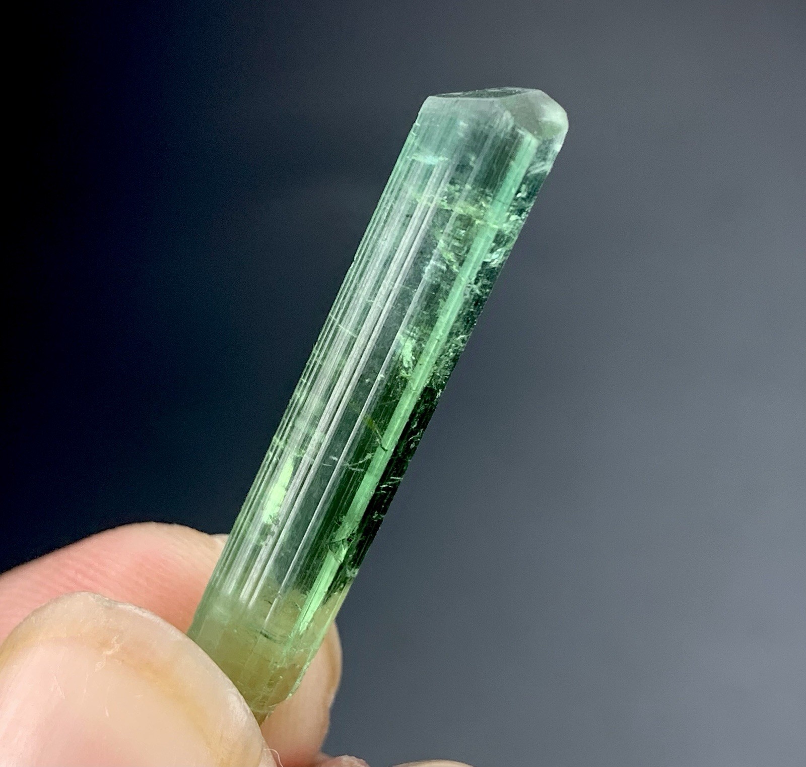 11 Cts Tourmaline Crystal Specimen From Afghanistan.