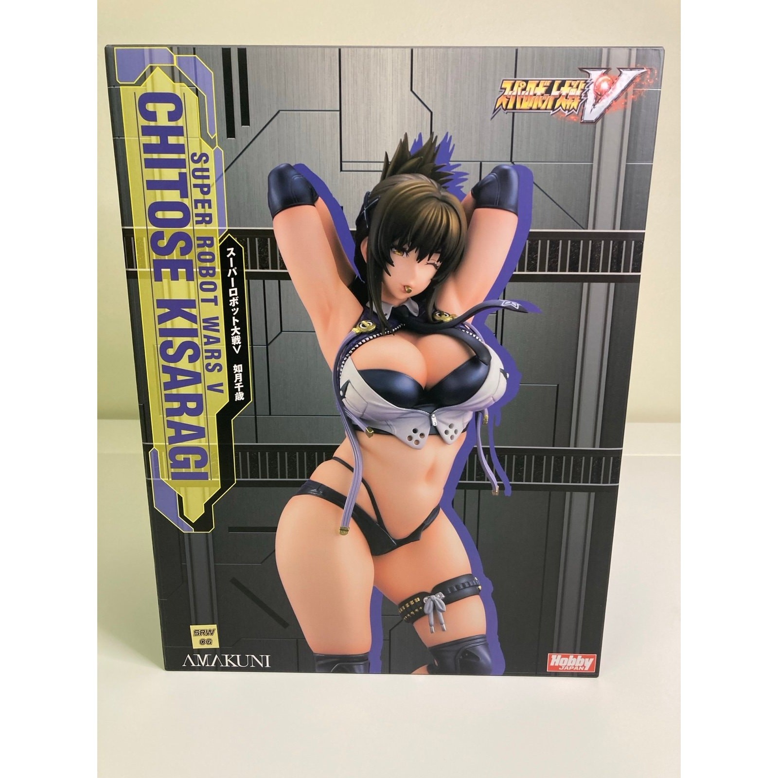 Super Robot Wars V Chitose Kisaragi 1/7 Scale Figure SEALED