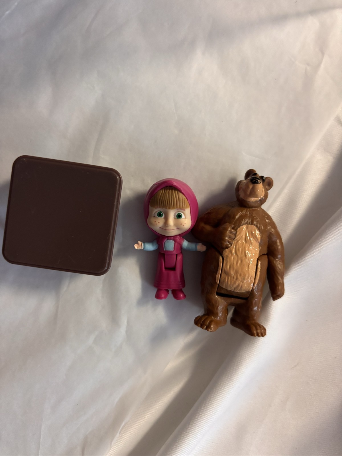 Ferrero Masha and the Bear Figurine Set #2 Original 2019 Plastic Maxi