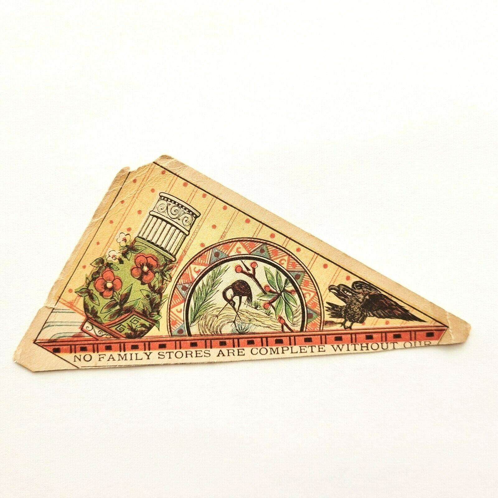 1880s-90s Birds and Vase No Family Stores are Complete w/o One Trade Card