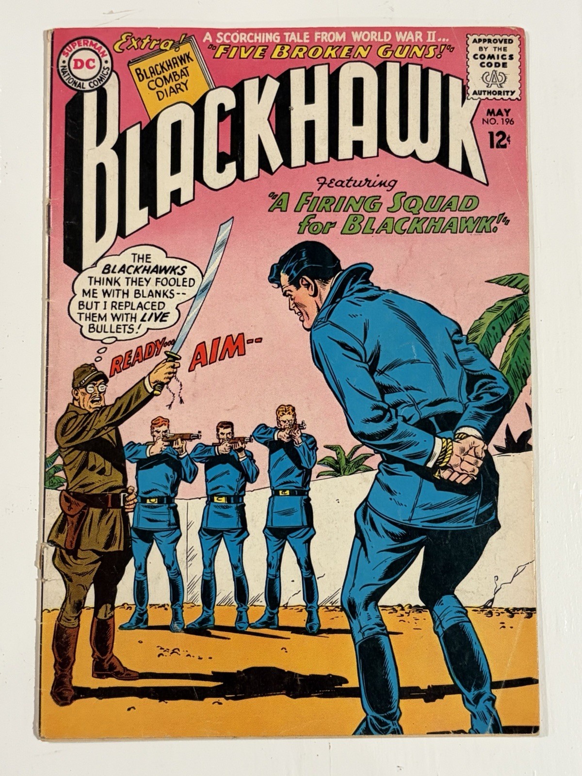 Blackhawk #196/Silver Age DC Comic Book/VG