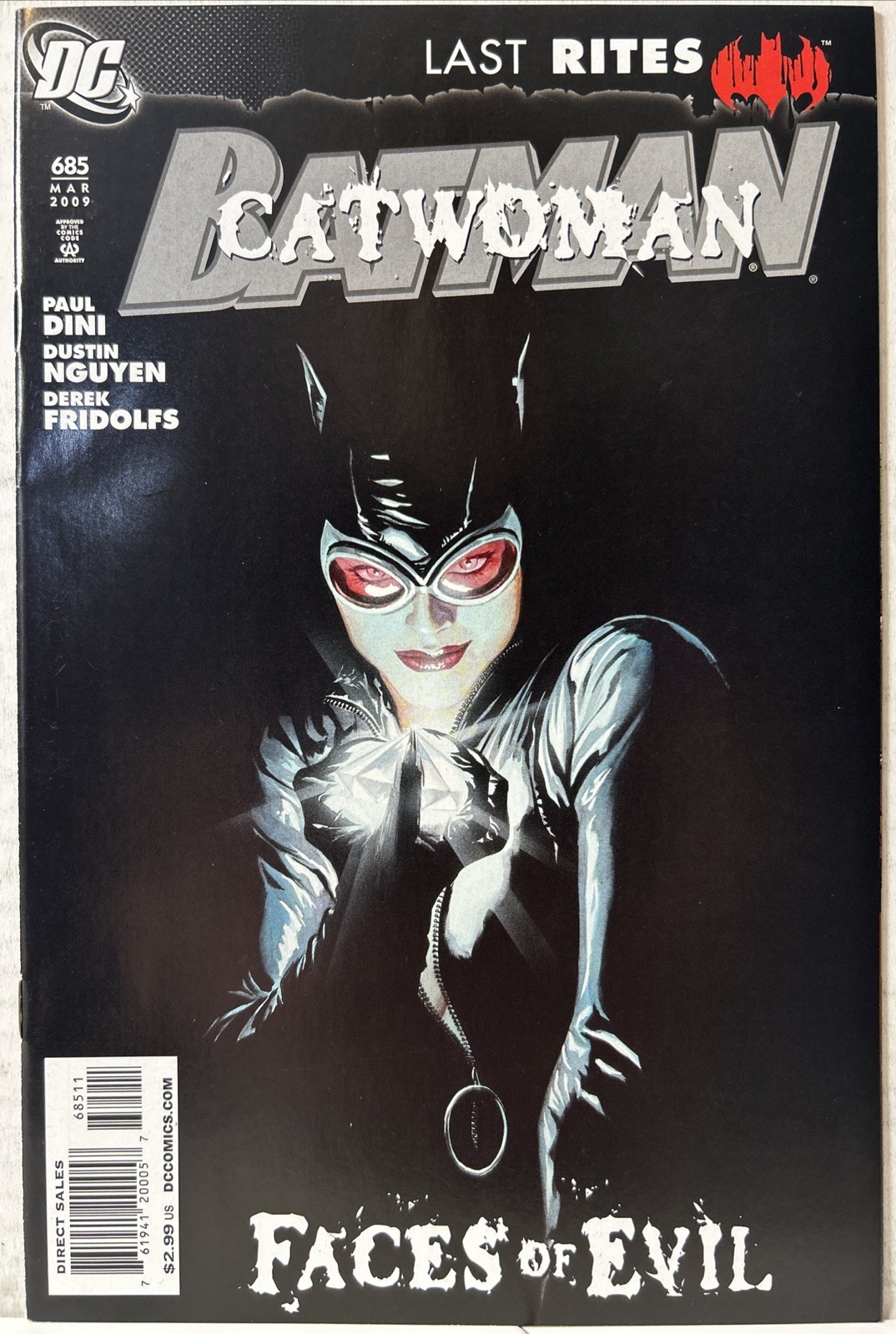 Batman #685 (DC 2009) Alex Ross Catwoman *VF+*