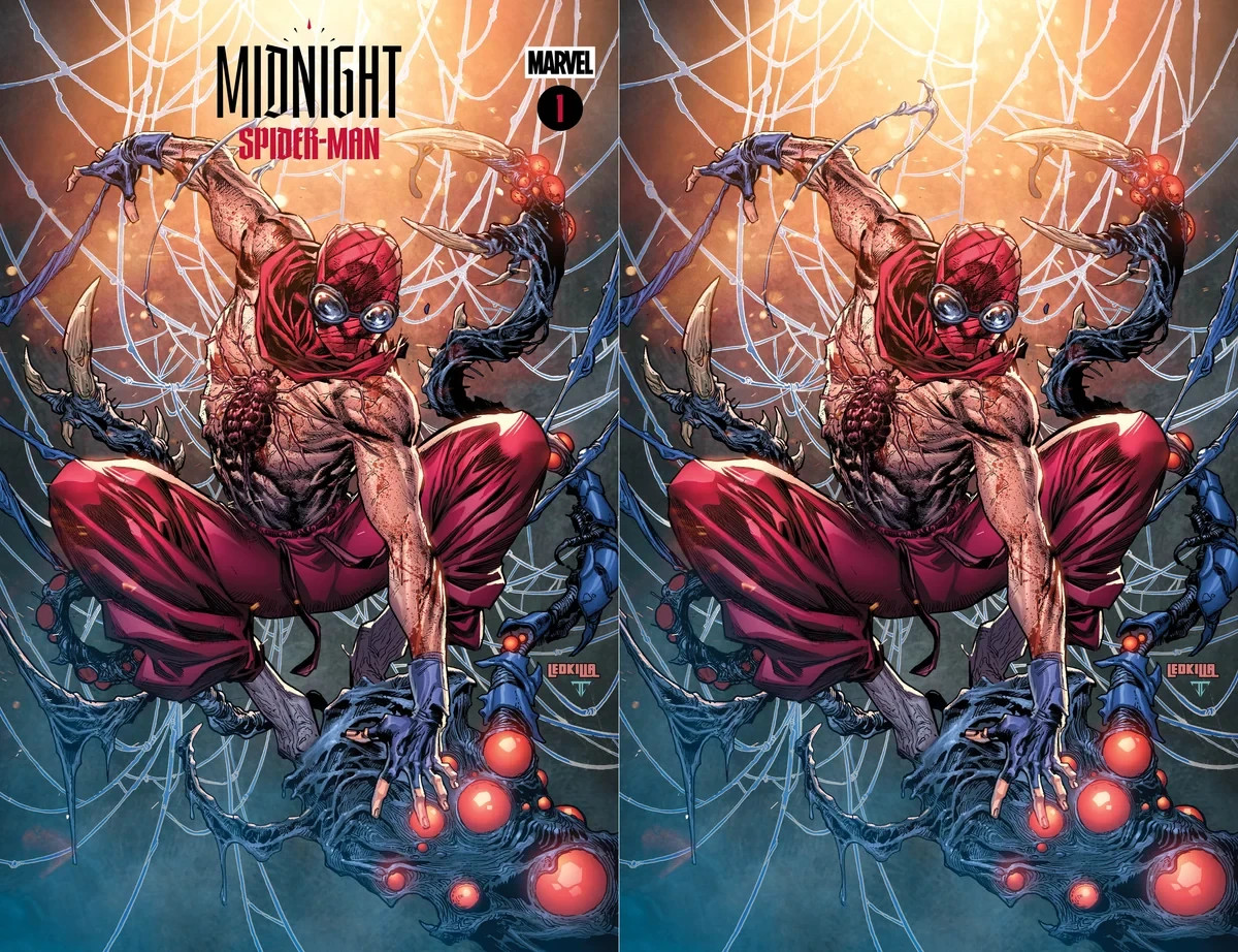 MIDNIGHT SPIDER-MAN #1 KEN LASHLEY NYCC EXCLUSIVE VARIANT SET W COA\'s