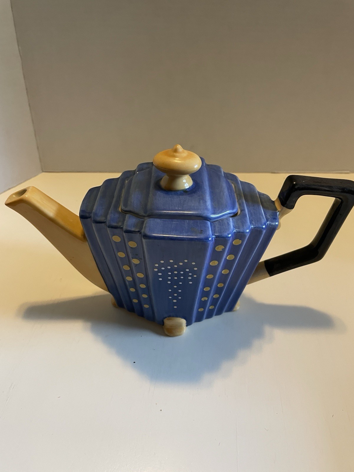 Pfalzgraff Villa della Luna Tea Pot Jana Kolpen Mary Tiegreen 2004 Art Deco