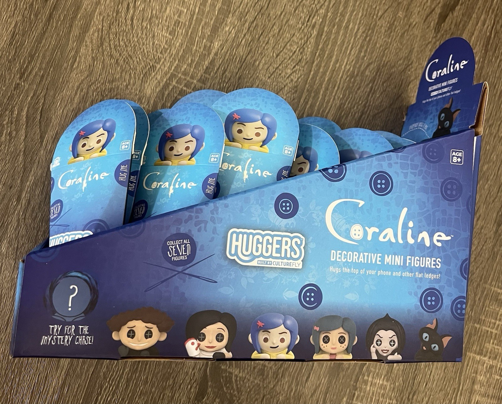 Coraline Huggers Mystery Mini Figure CultureFly Sealed NEW Chase Blind Bag