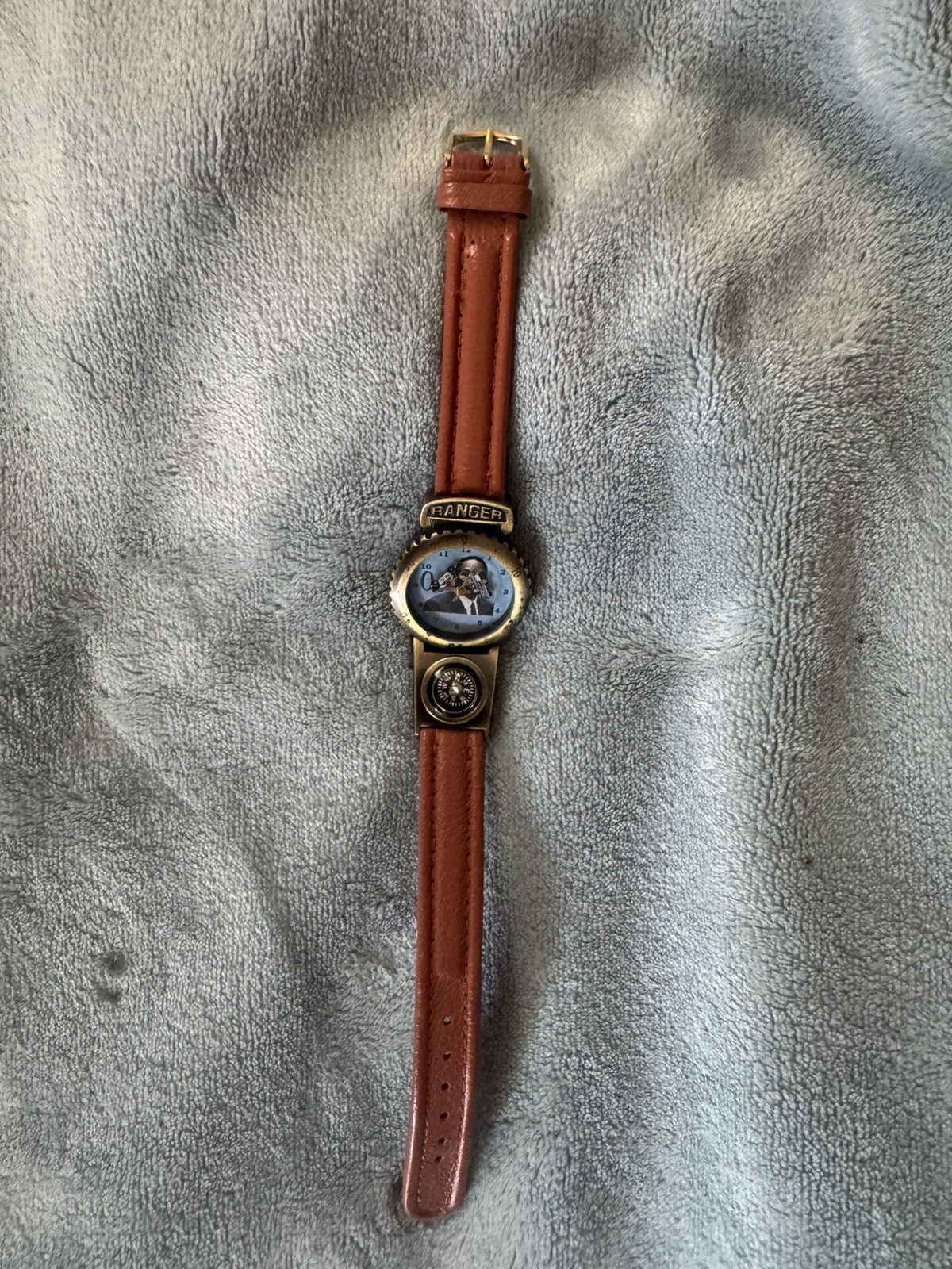 Ranger OJ Simpson Cop White Bronco Chase Watch With Compass Wristband Untested