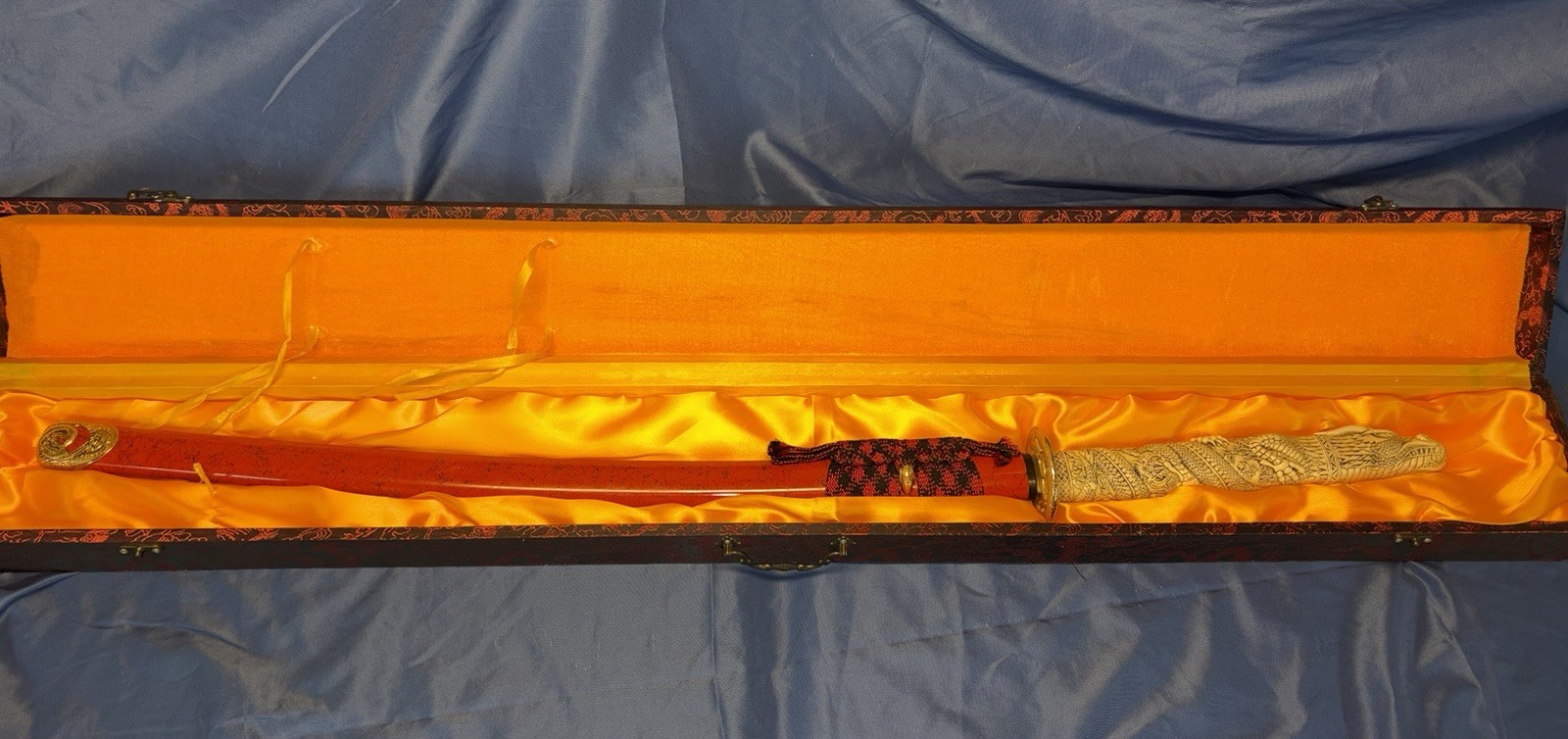 Vintage Highlander By Marto Toledo Spain With Hand Made Box