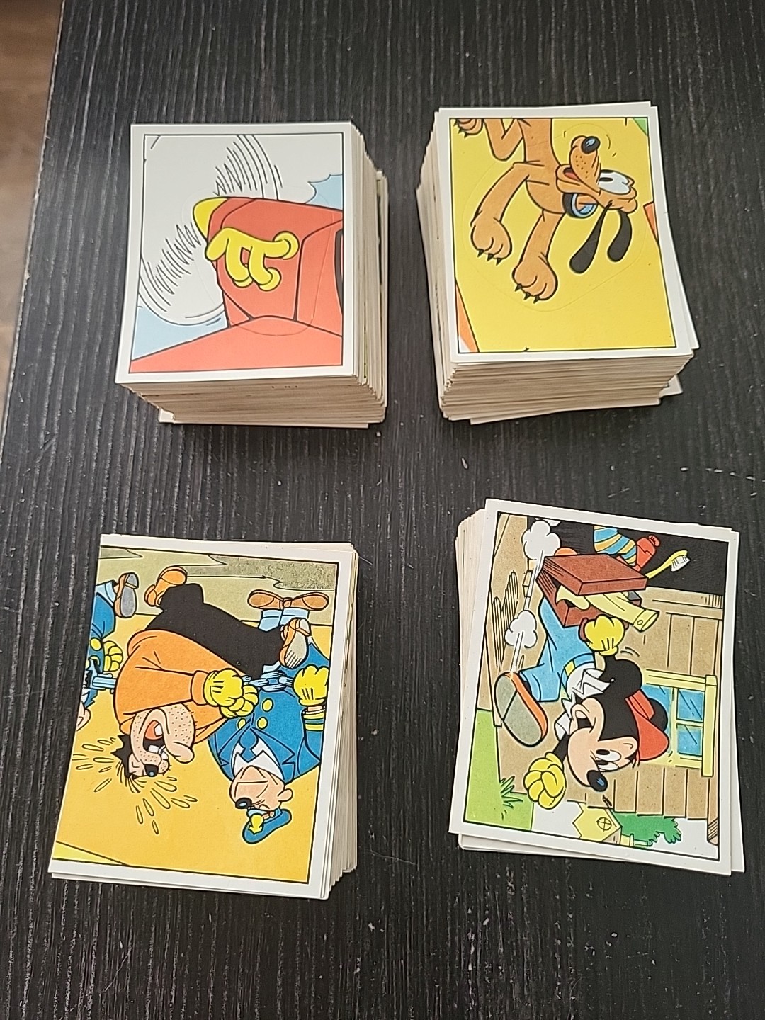 1978 Panini Walt Disney Mickey Story 360 Sticker COMPLETE SET Higher Grade 