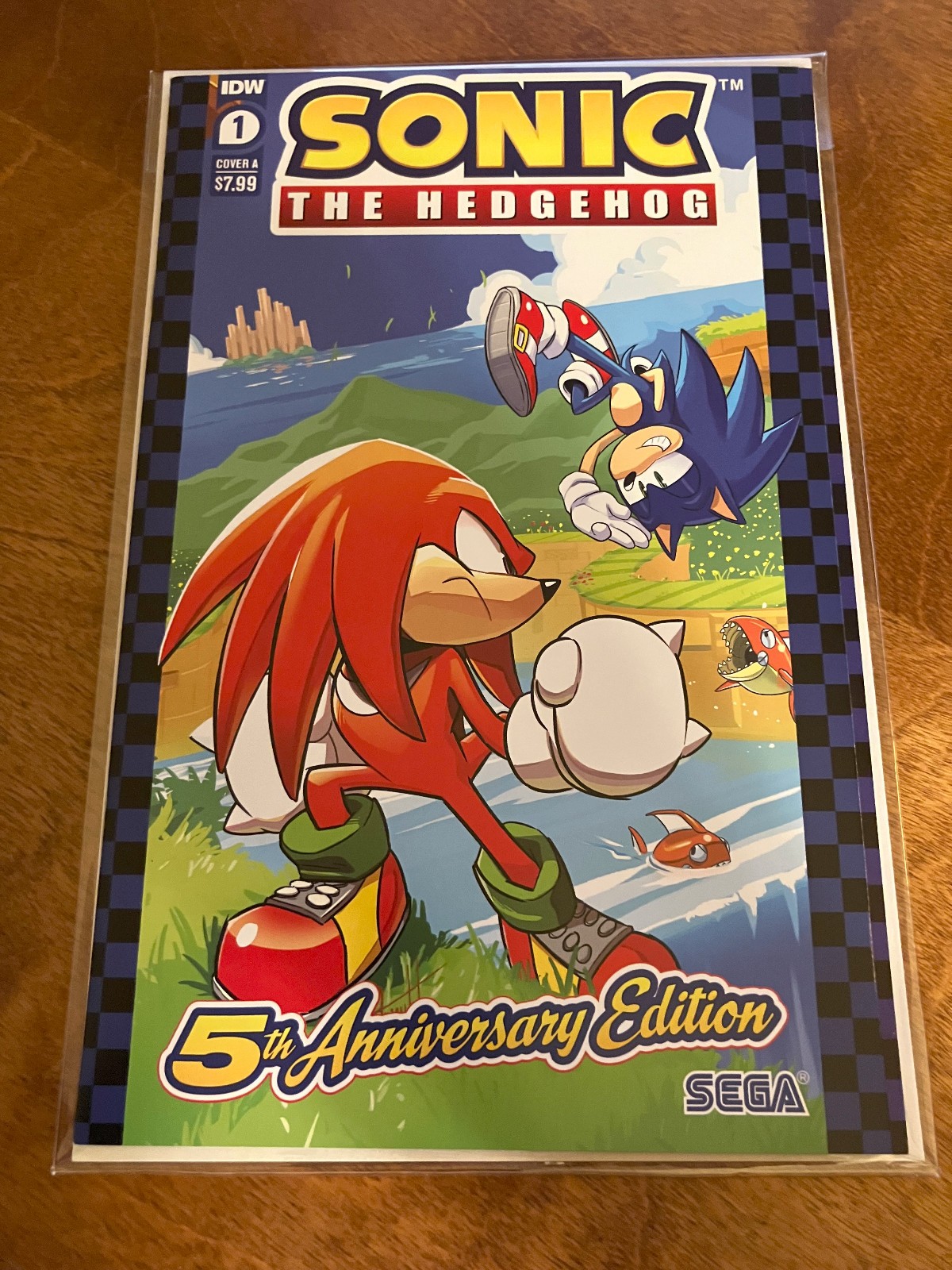 Sonic the Hedgehog #1 - 5th Anniversary Edition - Cover A