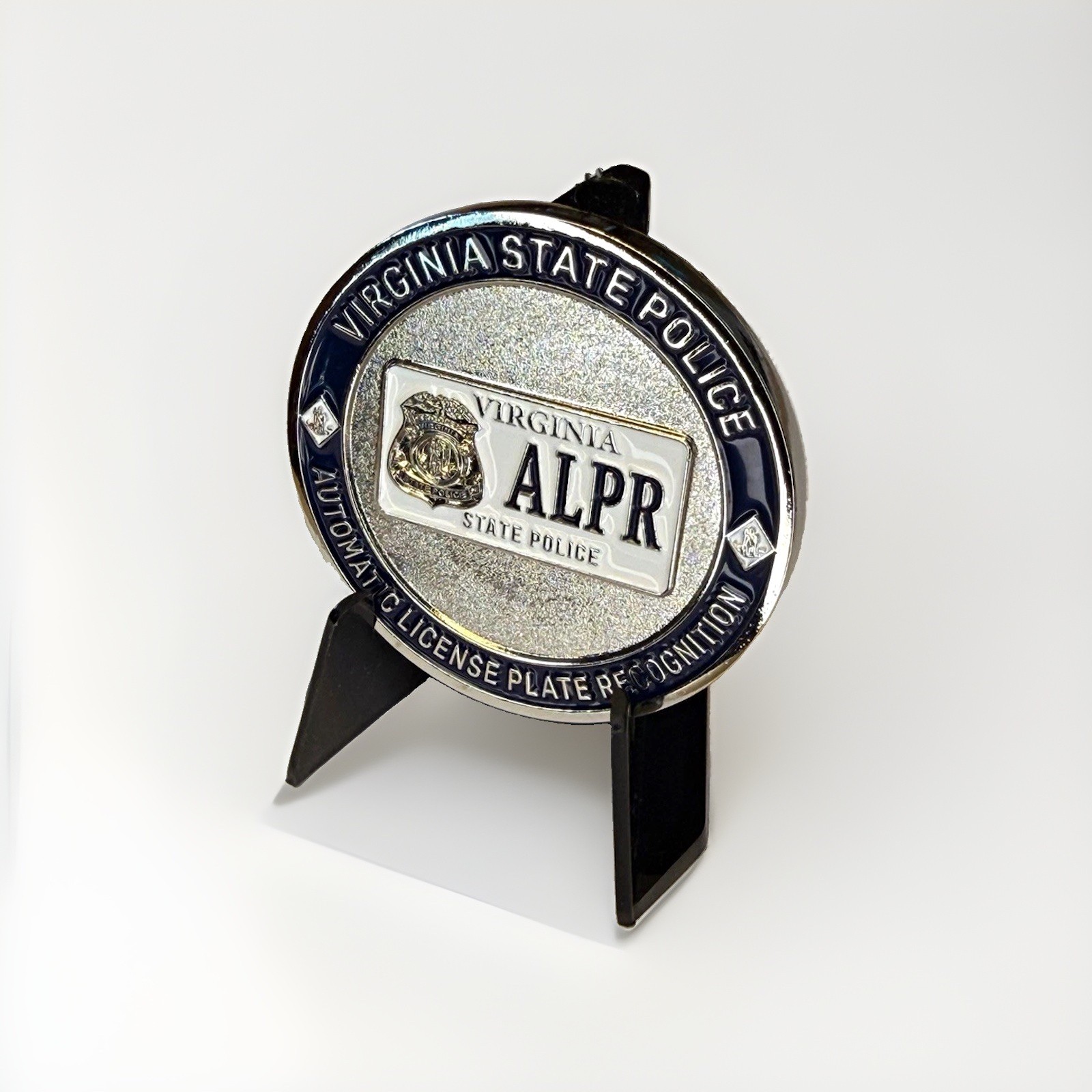 🔥Virginia State Police🔥ALPR Automatic License Plate Recognition Challenge Coin