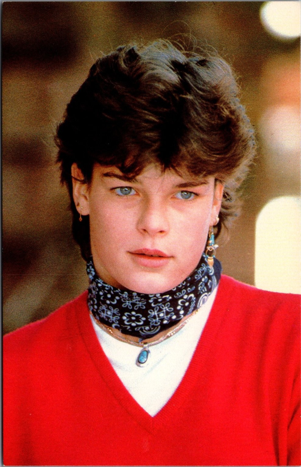 Princess Stephanie of Monaco 1980s Photo Postcard Coral-Lee SC18214