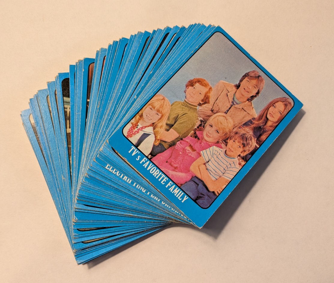 1971 Partridge Family Series 2 Blue Border 55 Cards Complete Set {v24 1971 Partridge Family Series 2 Blue Border 55 Cards Complete Set {v24