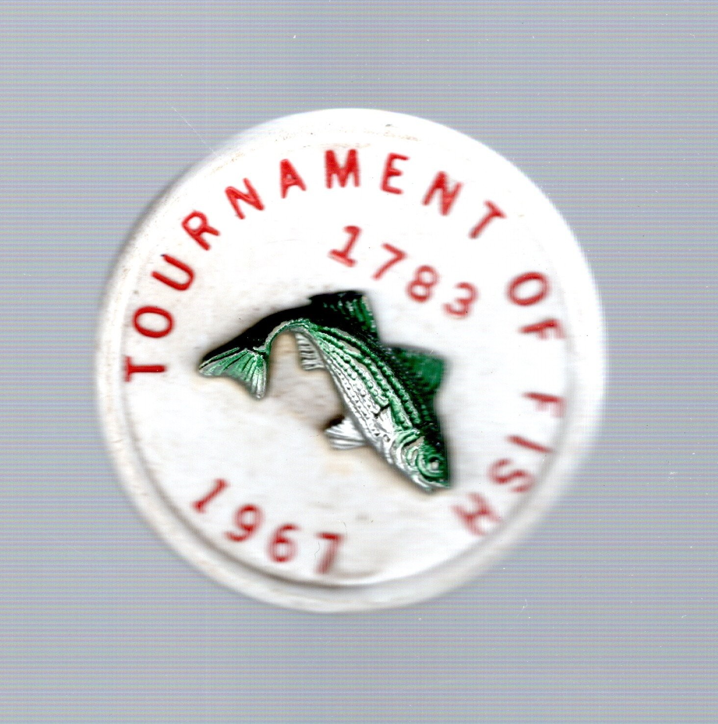 1967 Tournament Of Fish Pin