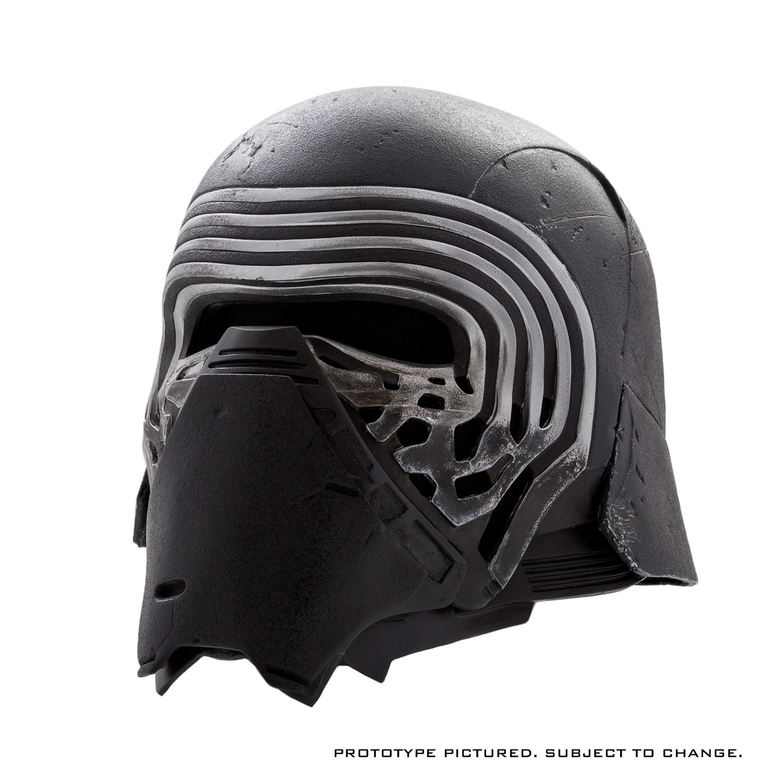 NEW STAR WARS KYLO REN Fiberglass HELMET The Force Awakens ANOVOS Prop Replica