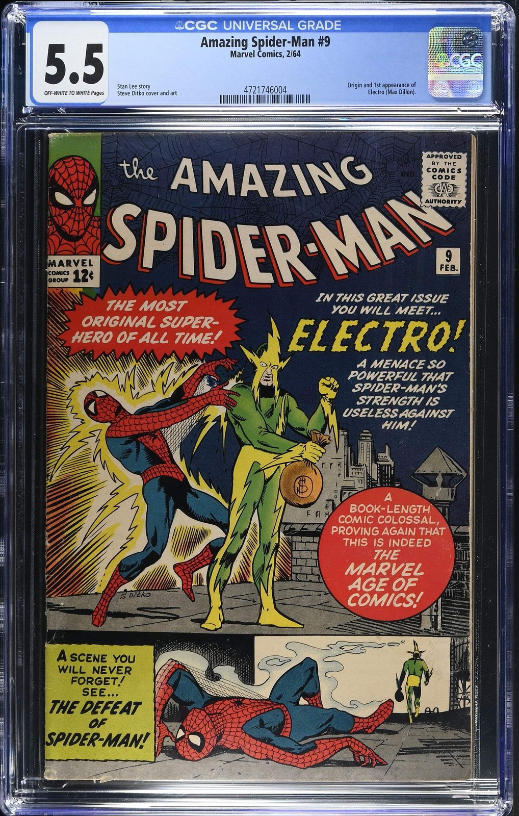 Amazing Spider-Man #9 CGC 5.5