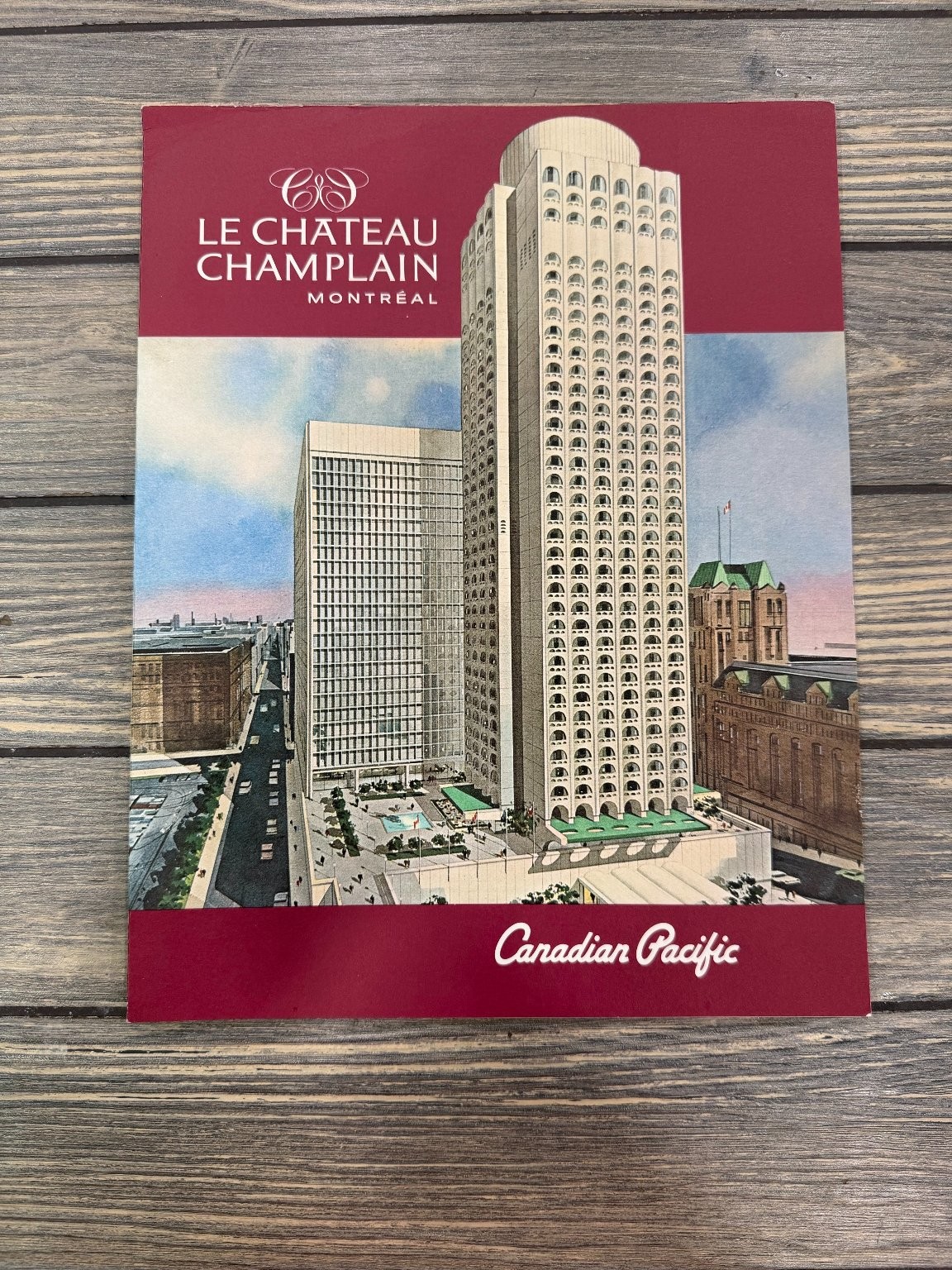 Vintage Canadian Pacific Le Chateau Champlain Montreal Expo 67 Dinner Menu