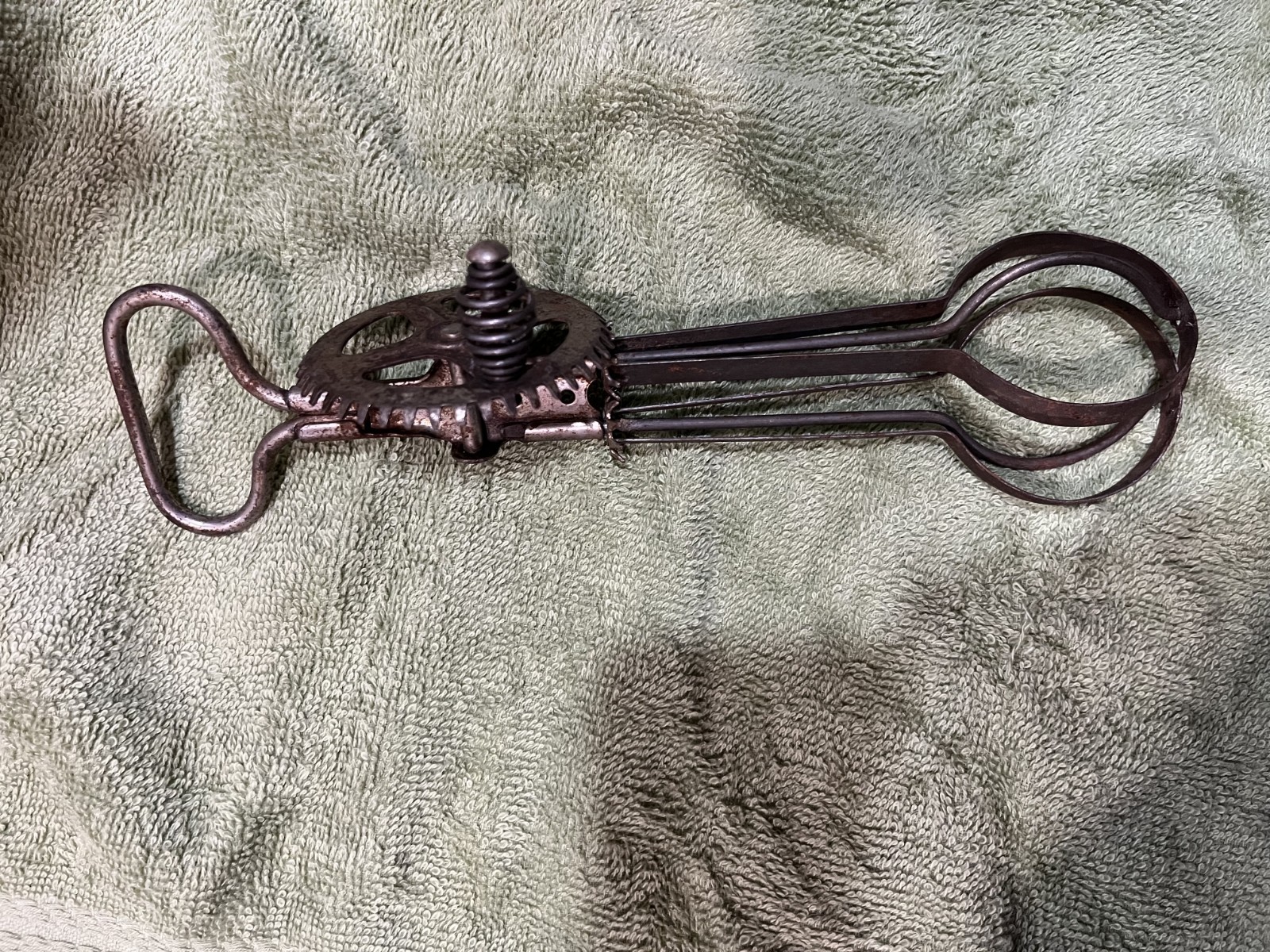 Antique Hand Egg Whisk Beater Antique Hand Egg Whisk Beater