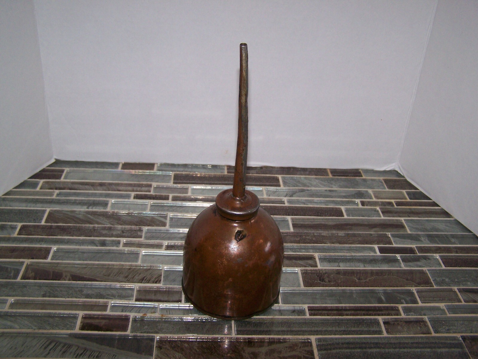 Vintage Enderes Oil Can Oiler Albert Lea Minn. USA