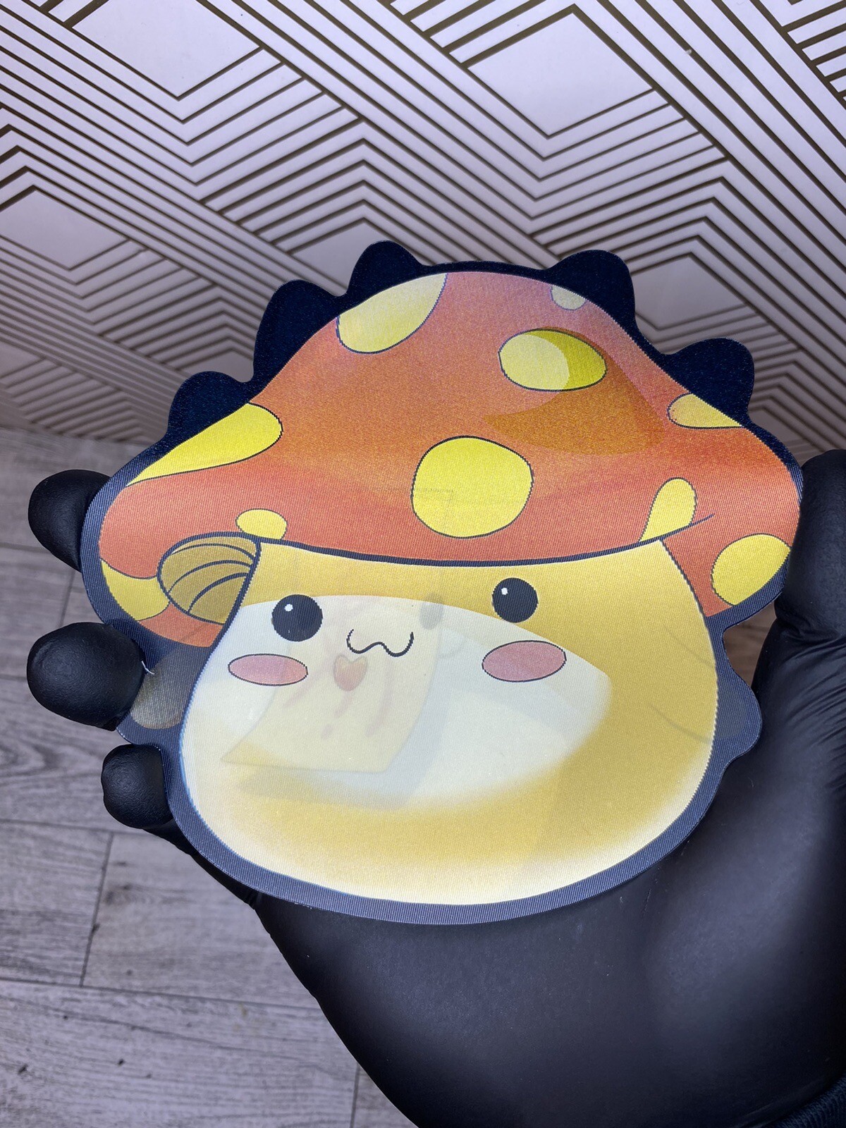 Maplestory Mushroom 3D Lenticular Motion Moving Car Sticker Decal Peeker