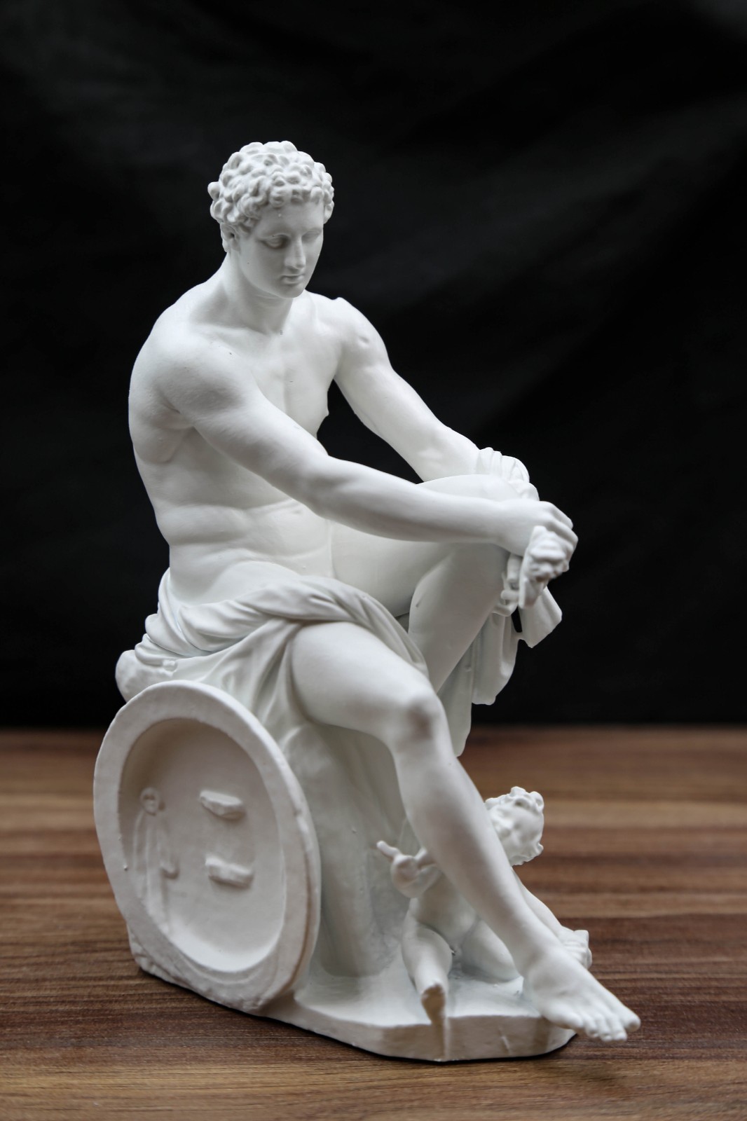 Ludovisi Ares Mars Statue with Cupid Eros | Classical Art| Size Option |