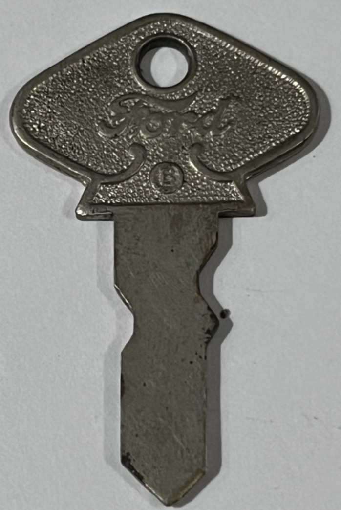 Antique Ford Key Stamped “52” Original Automotive Key