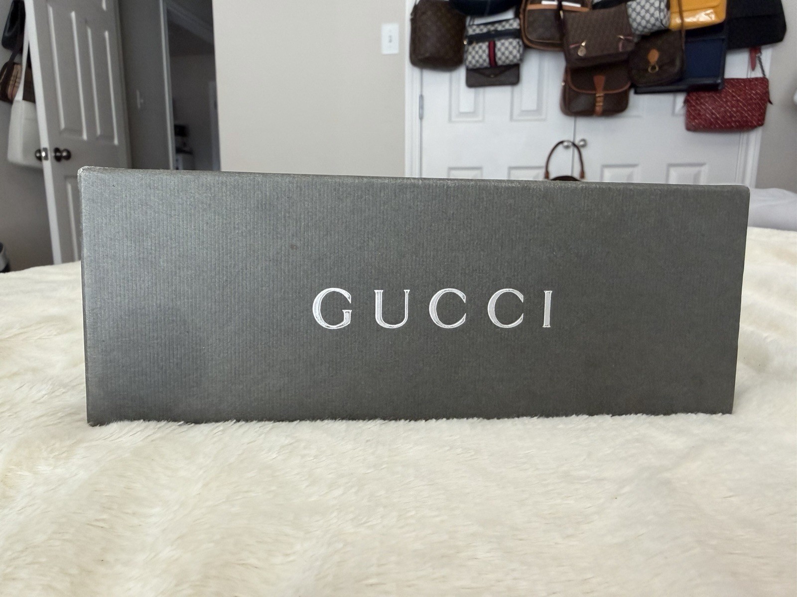 GUCCI 12pc Wooden Pencil Set with Case
