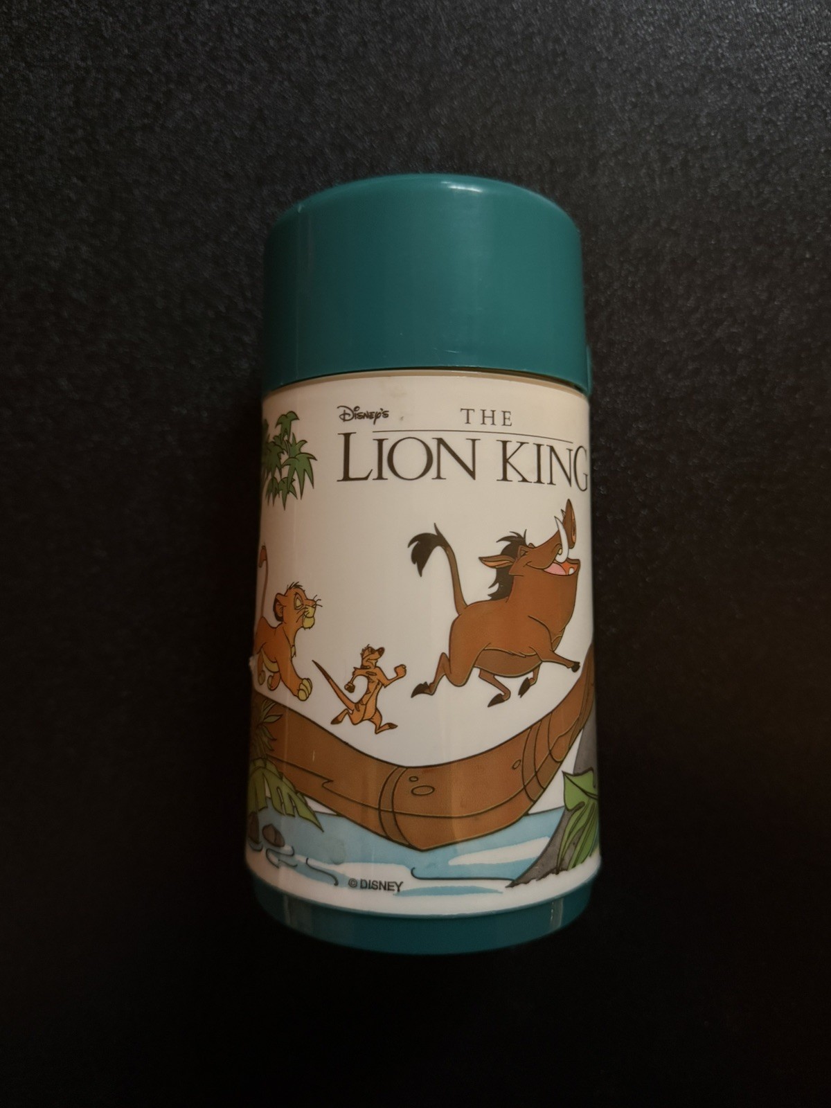 Vintage Aladdin Thermos Disney The Lion King kids