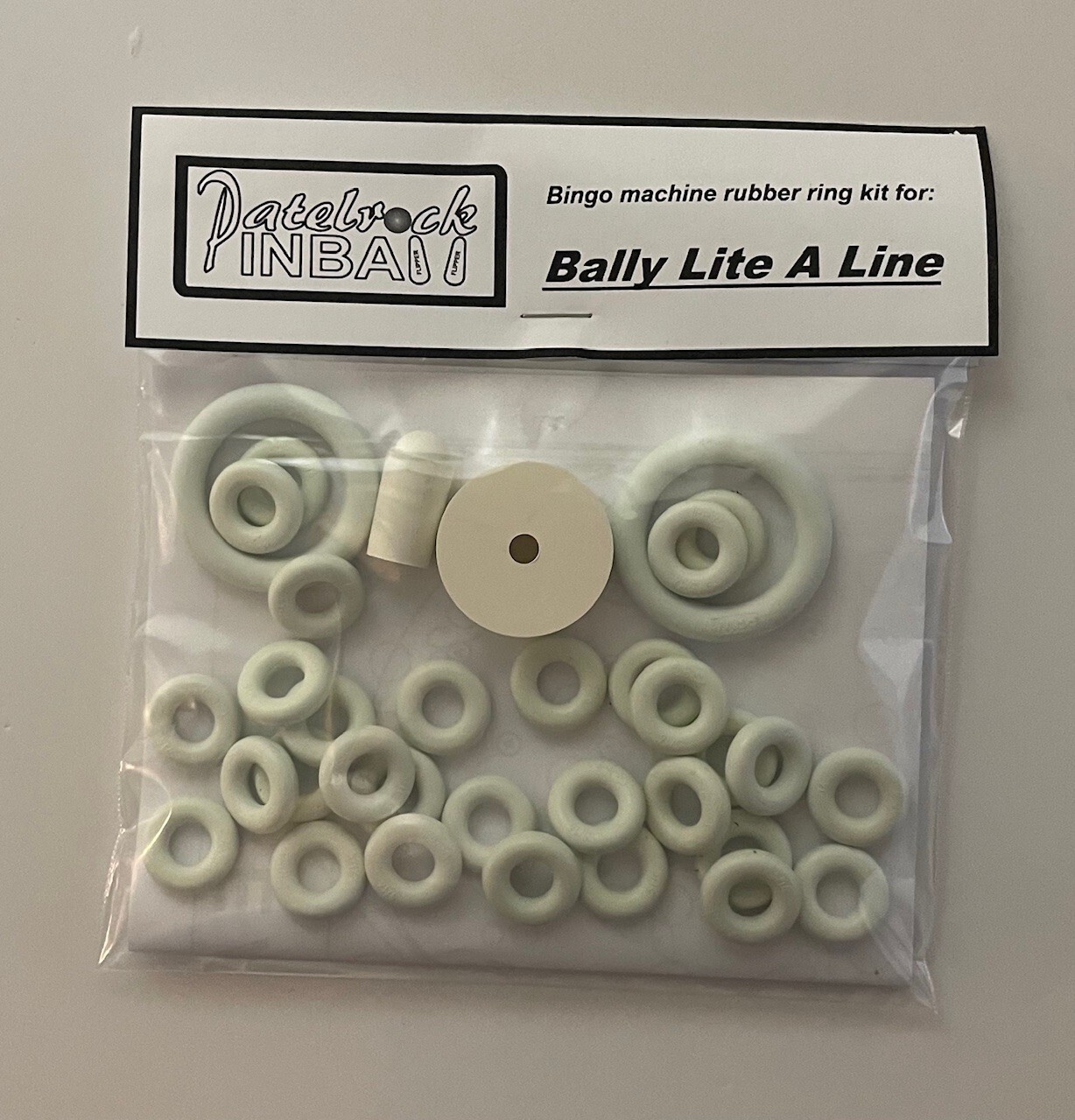 1961 Bally Lite A Line Pinball / Bingo Machine Rubber Ring Kit 1961 Bally Lite A Line Pinball / Bingo Machine Rubber Ring Kit