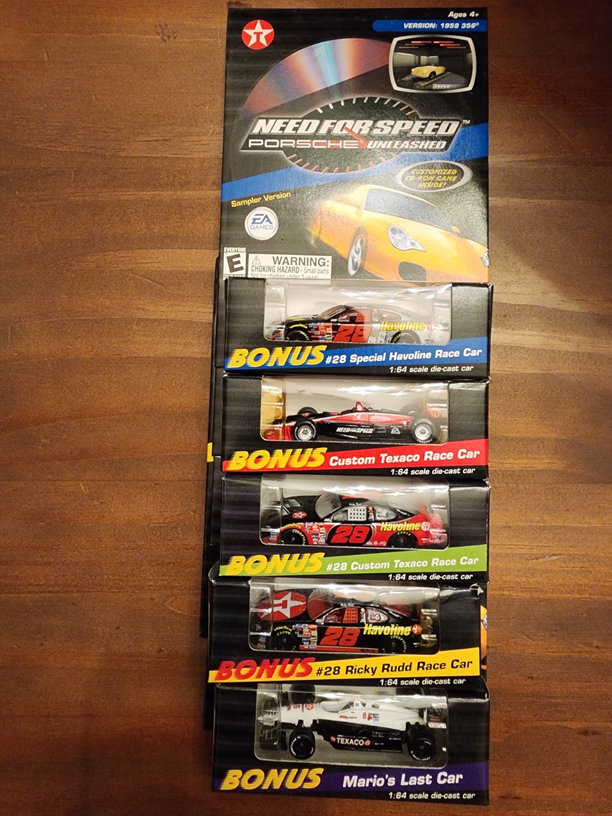 Texaco 2001 Need For Speed Summer Promotion Matchbox Style Cars Full Set Of 5 Texaco 2001 Need For Speed Summer Promotion Matchbox Style Cars Full Set Of 5