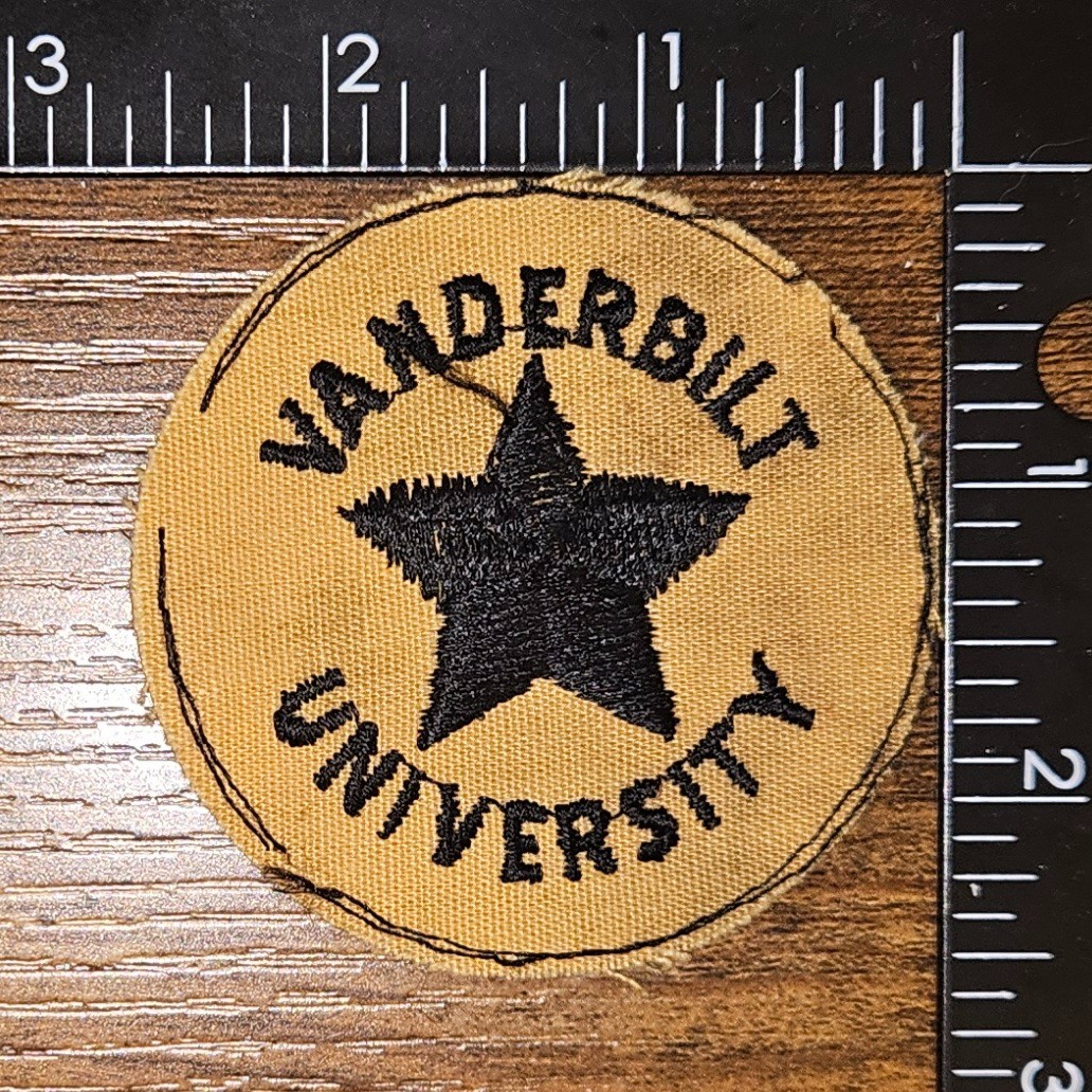 Vintage Vanderbilt University College School Patch