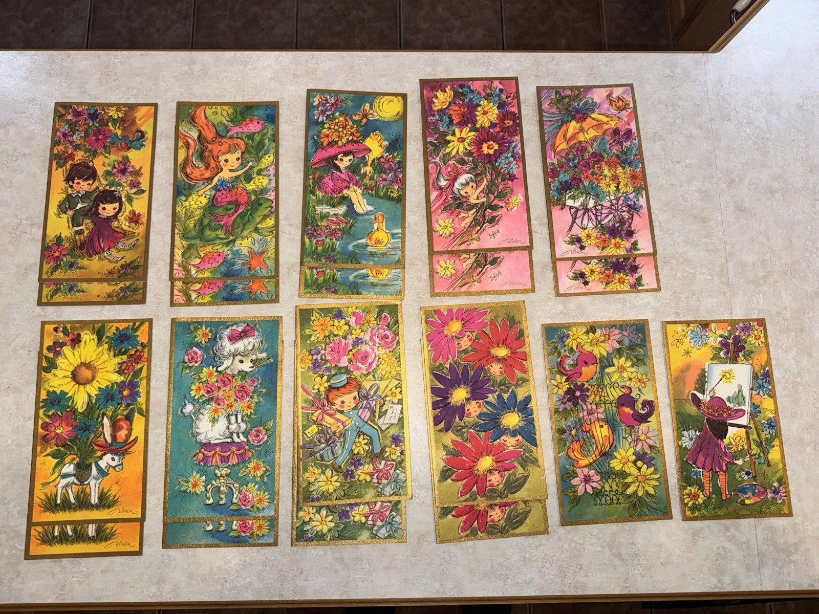 Rare Vintage Something Special OG By Vivica All Occasion Greeting Card Set