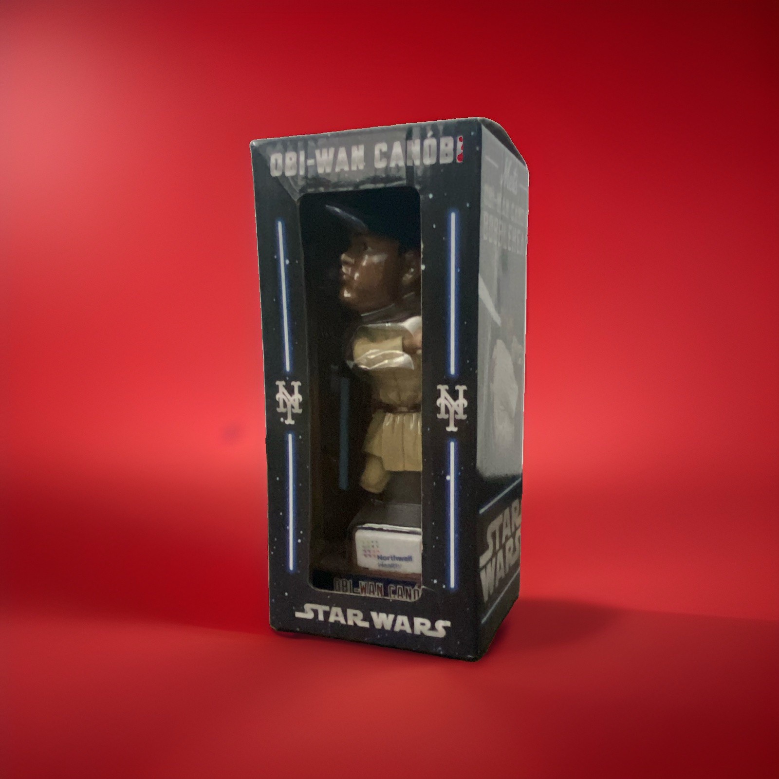 BDA Sports Exclusive Star Wars Obi-Wan Canóbi New York Mets Bobblehead