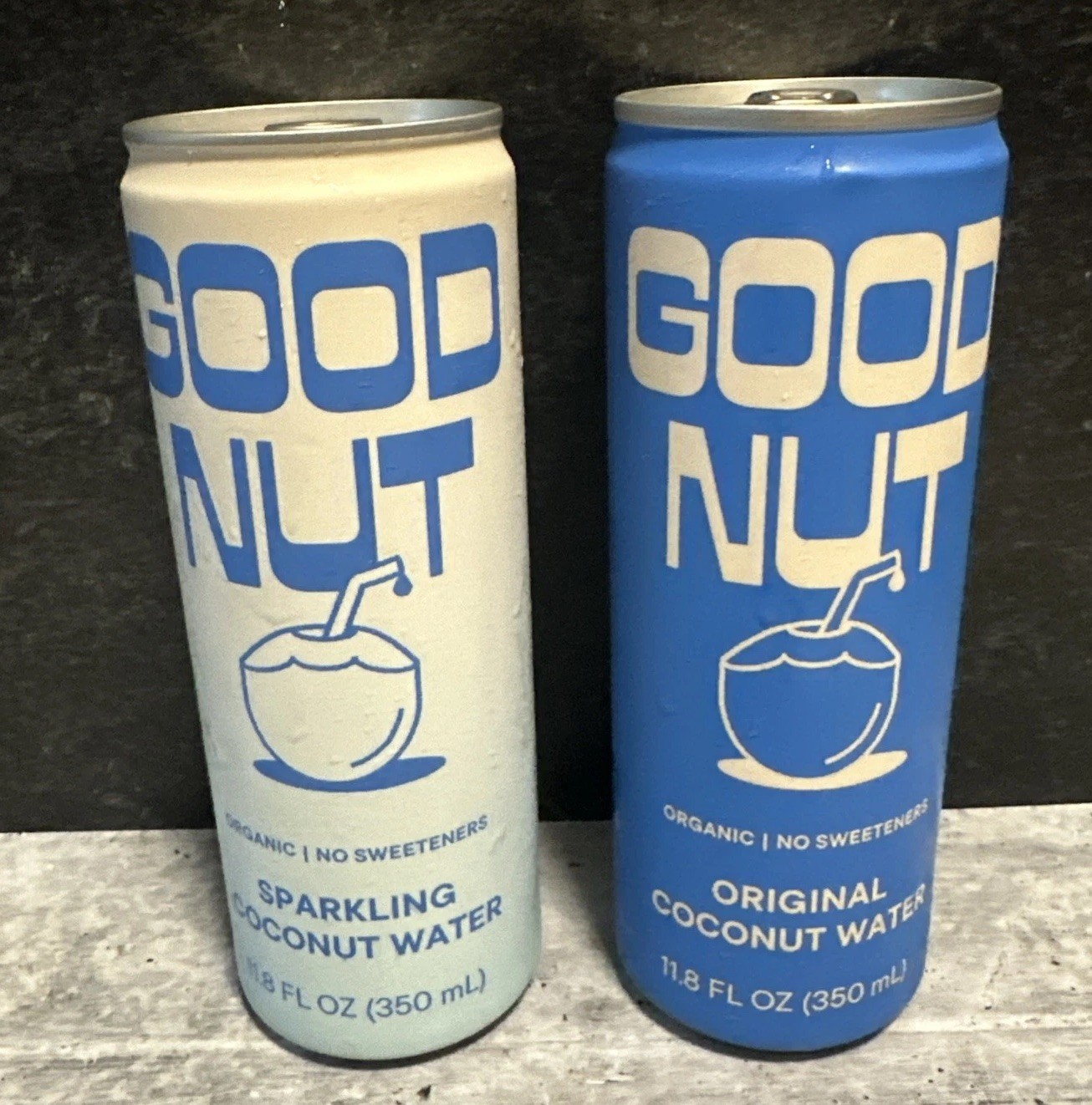 2 Tom Brady Good Nut Coconut Water