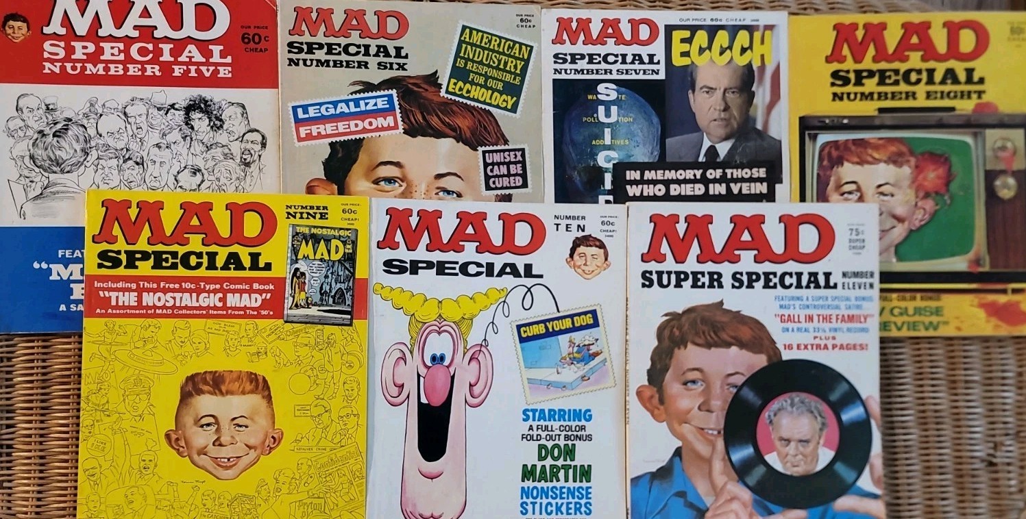 Mad Magazine Special Editions Issues 5-11