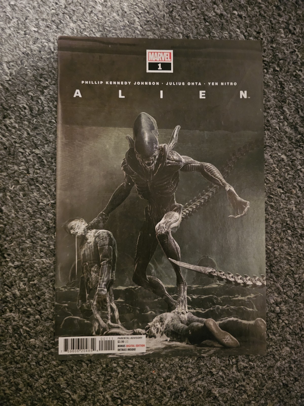Alien #1 Barends Cover A (2022) Marvel Comics NM
