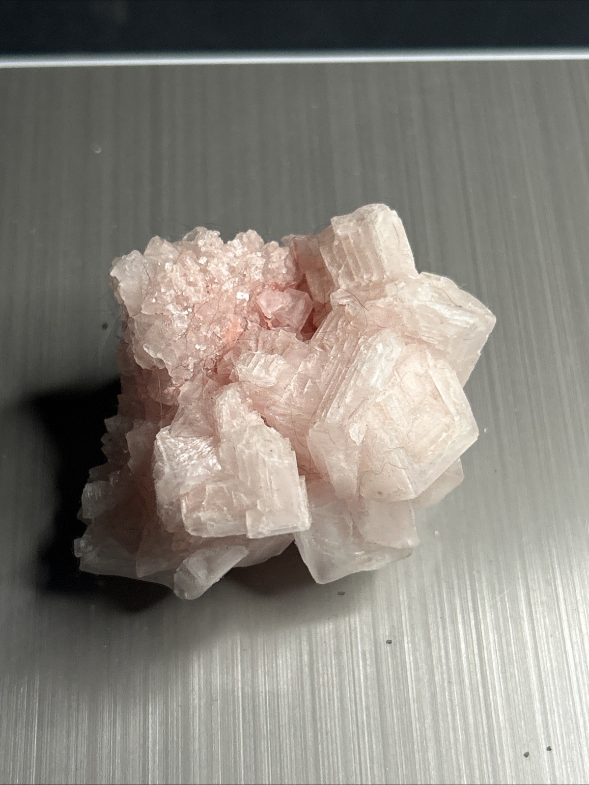 pink halite crystal cluster Weight 1.8 Oz pink halite crystal cluster Weight 1.8 Oz