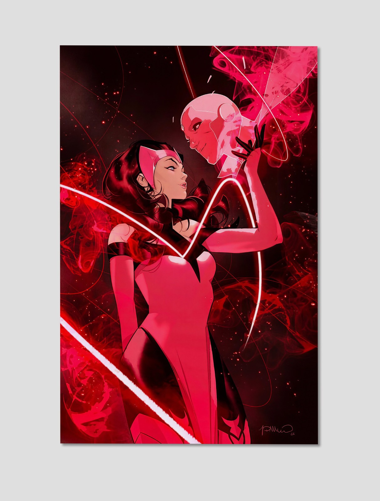 Vision & Scarlet Witch #3 Marvel Variant Giclee Print Poster 11x17 Wall Art