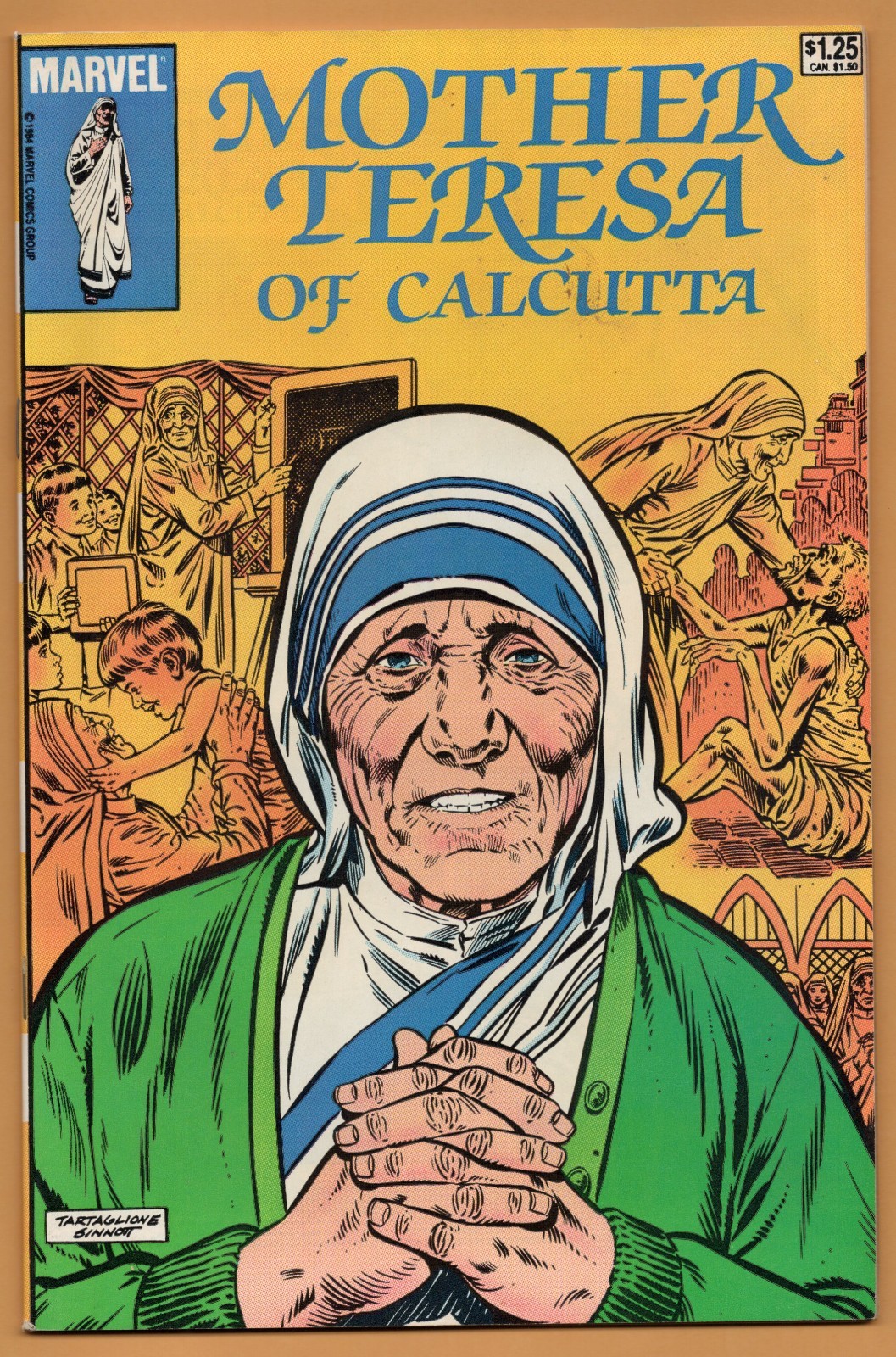 MOTHER TERESA OF CALCUTTA #1 IN 9.2 NEAR MINT- MOTHER TERESA OF CALCUTTA #1 IN 9.2 NEAR MINT-