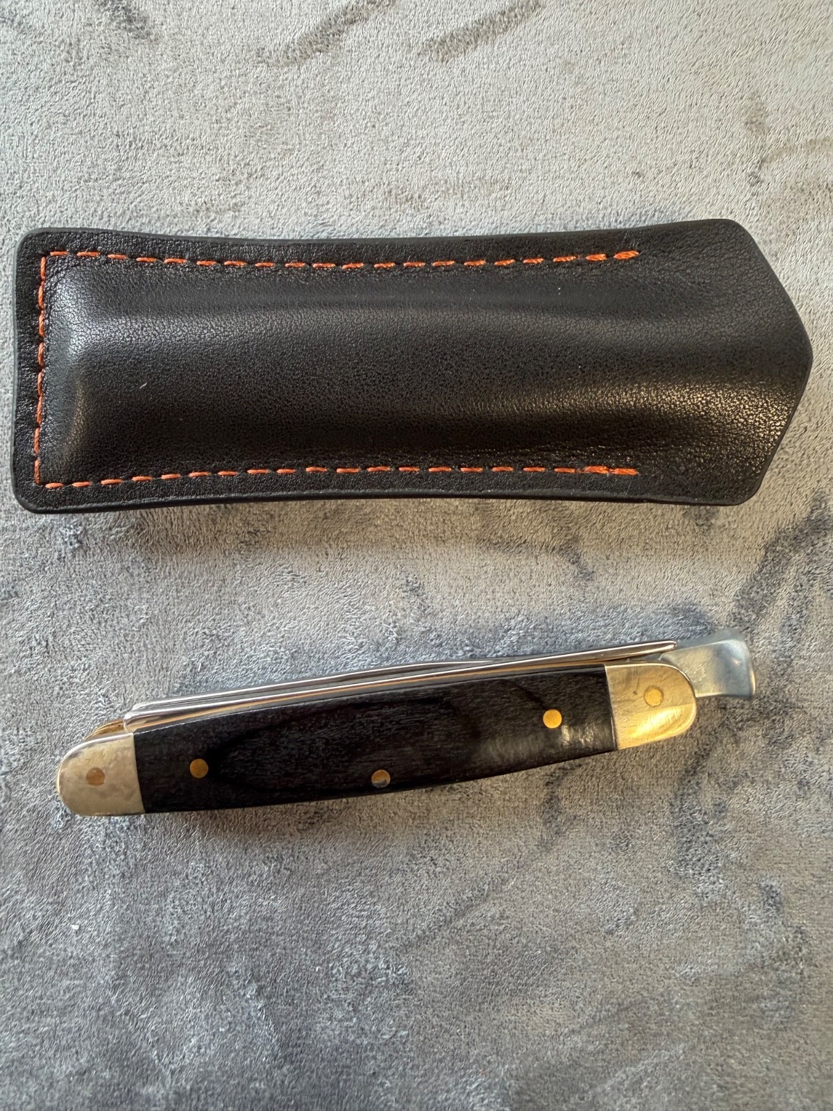 4th Generation Stainless Steel Folding Pipe Tool & Tamper w/ Case - Blackwood