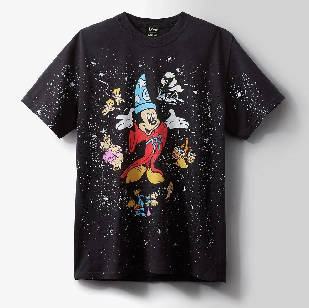 NWT Disney D23 Bobby Kim Sorcerer Mickey short sleeves Tee Fantasia T Shirt 3XL