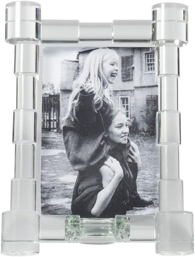 Elegant 5X7 Crystal Picture Frame for Luxury Home Décor & Interior Design