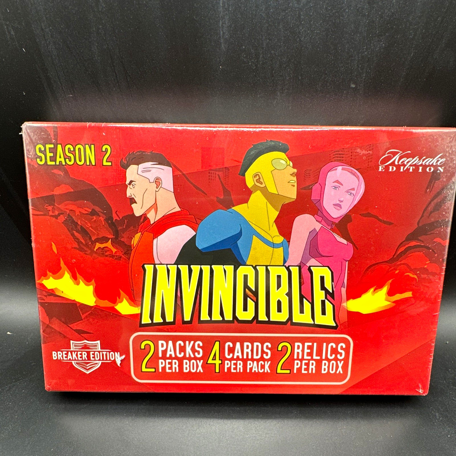  Invincible Season 2 Keepsake Premiere Breaker Edition Box, 8 Cards