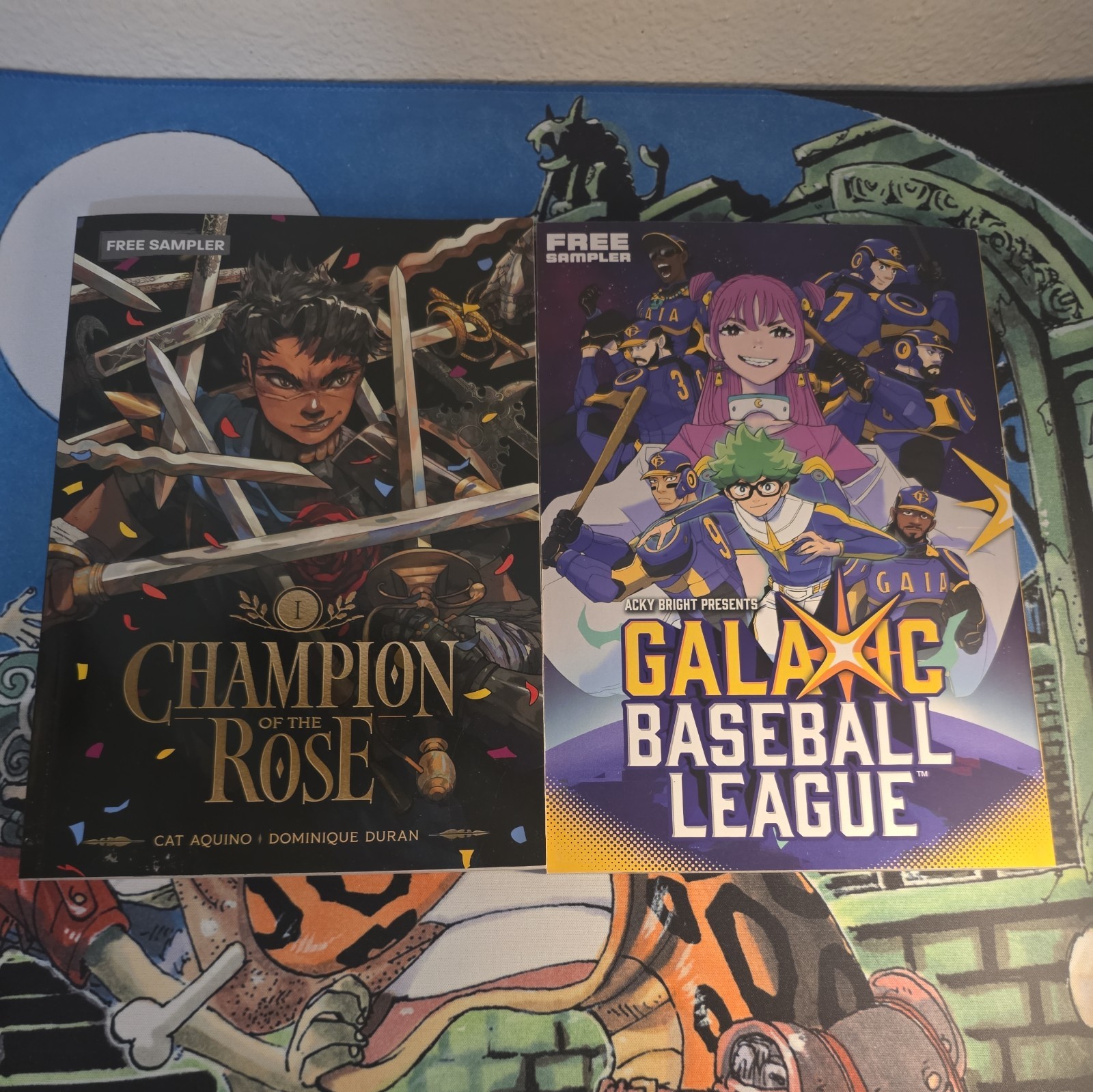 VIZ Manga Anime Expo 2026 Manga Set Lynx Champion of the Rose Galaxy BaseBall