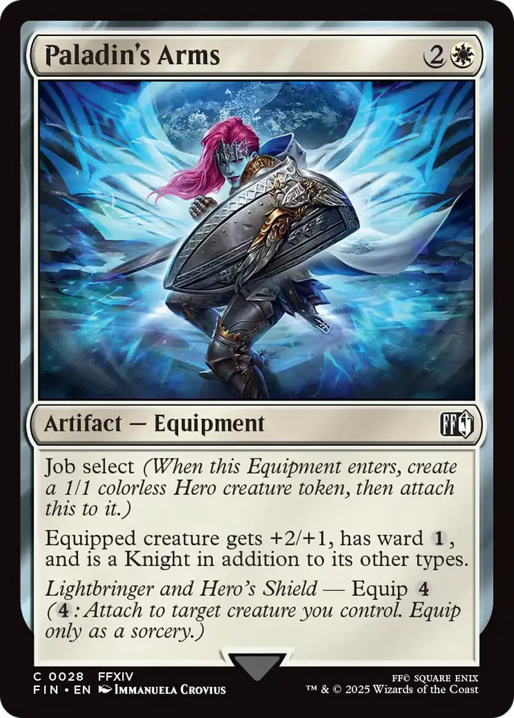 Paladin\'s Arms [FINAL FANTASY] Magic MTG