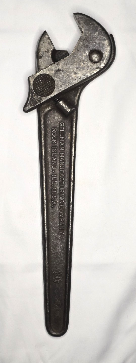Gellman Wrench Co Polly 12 Inch Adjustable Wrench No 121