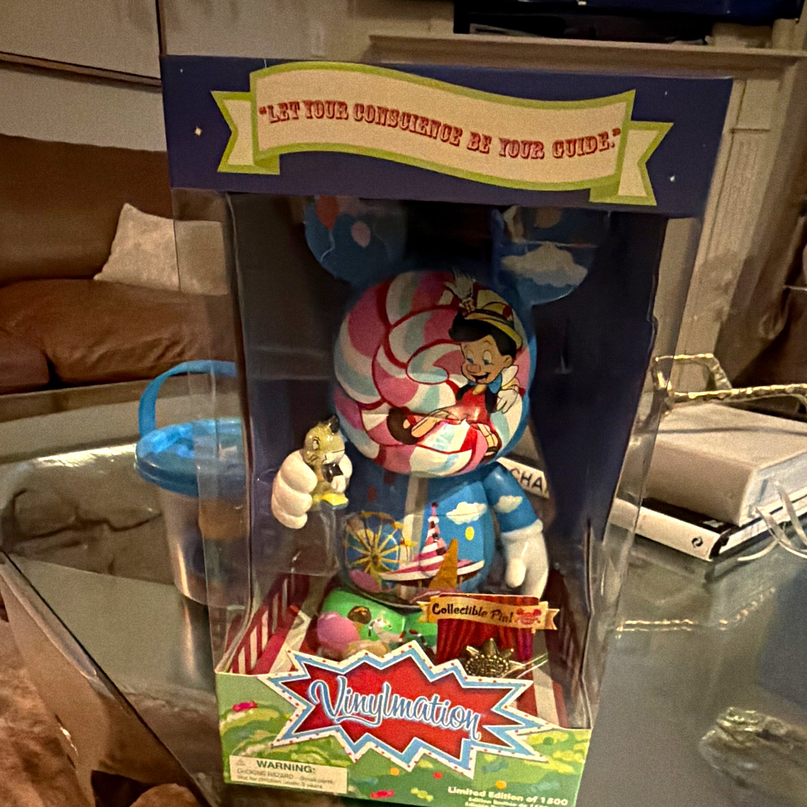 Disney Vinylmation Funland Circus Jiminy Cricket Figure 9\