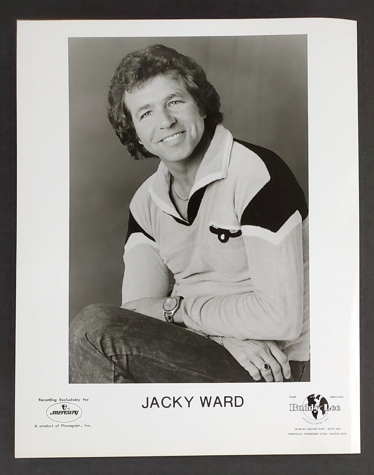 1980s Jacky Ward Singer Musician Dancin USA Fools Fall In Love Vtg Press Photo