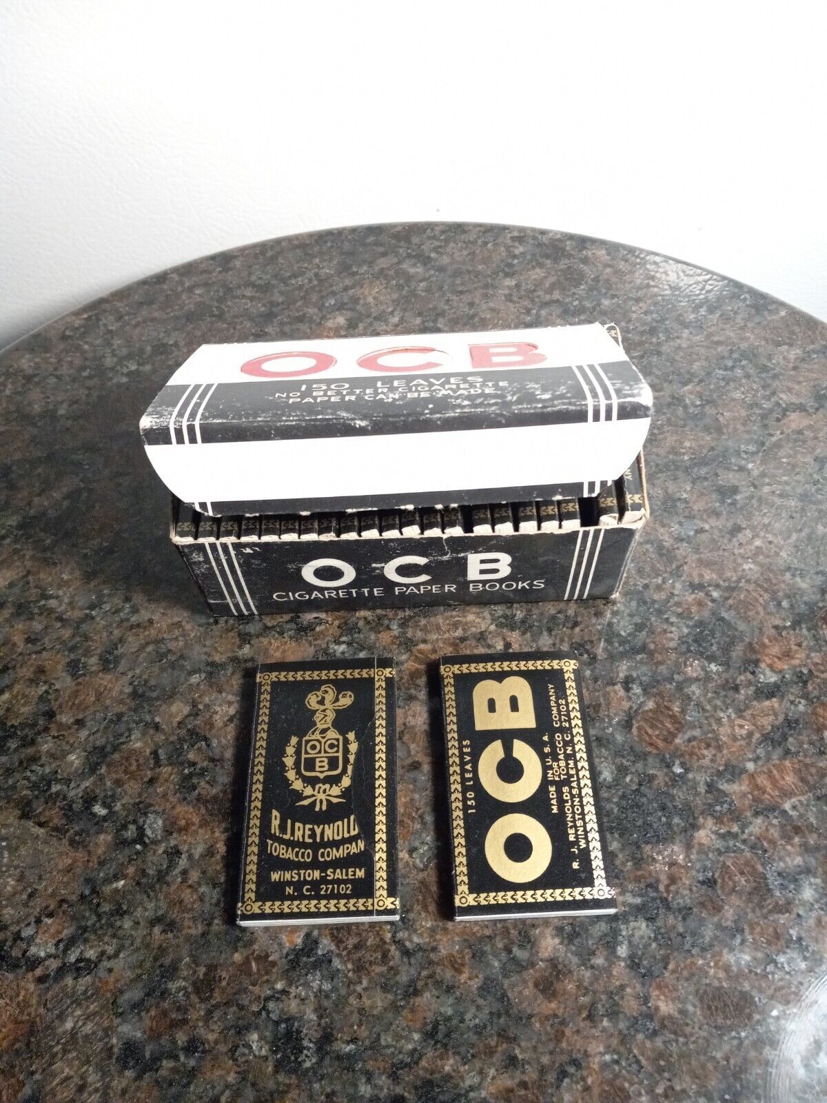 Vintage RJ Reynolds Tobacco Company OCB Cigarette Rolling Papers Lot Of 23