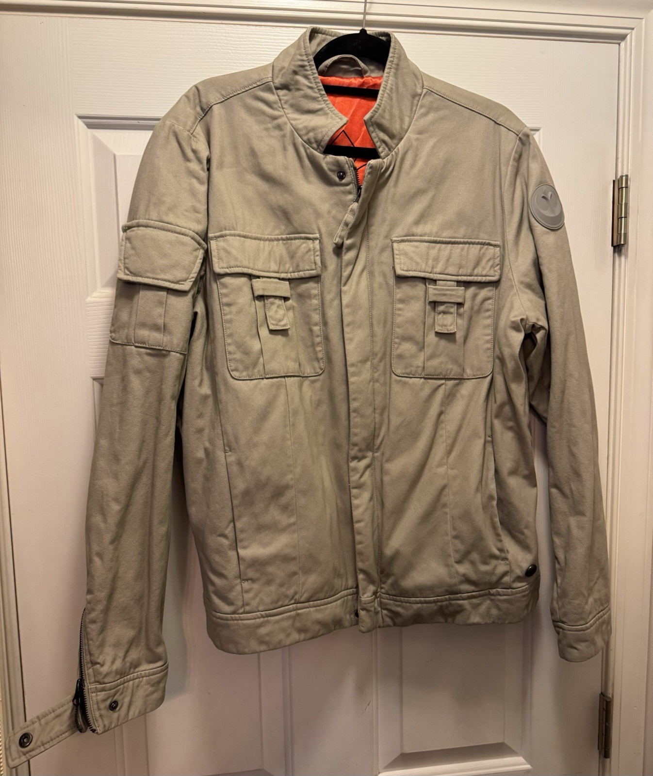 Musterbrand Star Wars Mens Large Luke Skywalker Beige Jacket