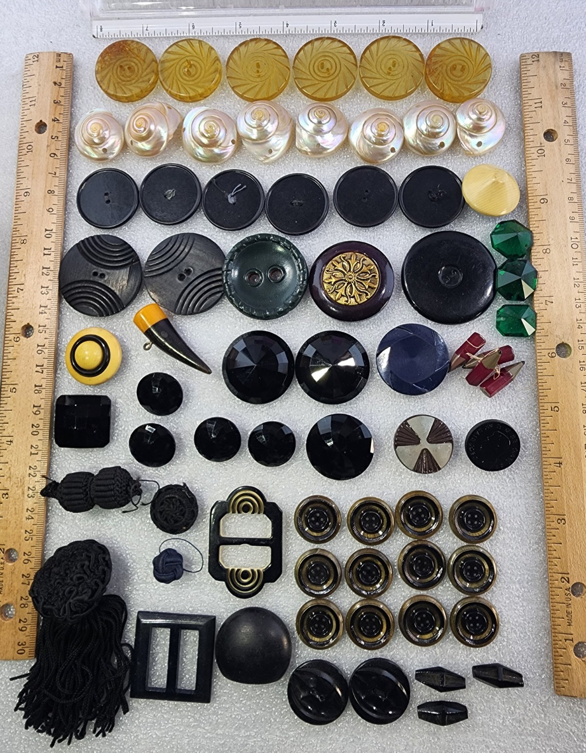 Button Lot - Mostly Vintage from Estate Collection - #22
